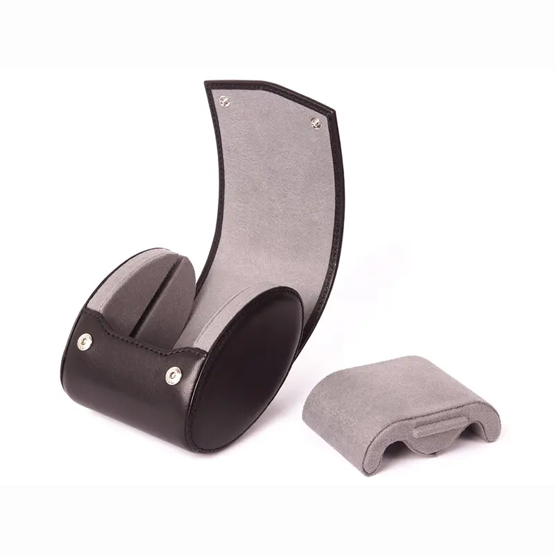 China OEM Monogrammed Watch Case Companies –  Single high-grade watch box jewelry box watch leather storage box – Longqin