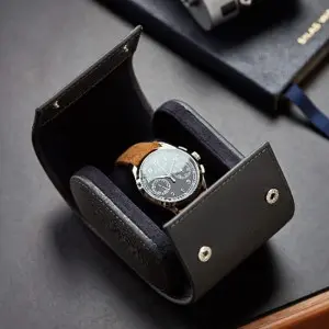 Single high-grade watch box jewelry box watch leather storage box
