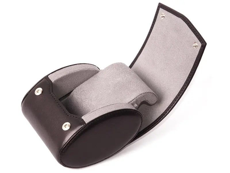 China OEM Monogrammed Watch Case Companies –  Single high-grade watch box jewelry box watch leather storage box – Longqin